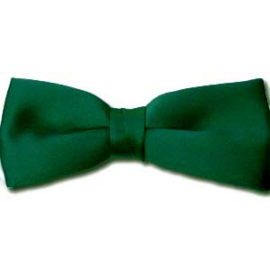 Bottle Green Pre-Tied Bow Tie